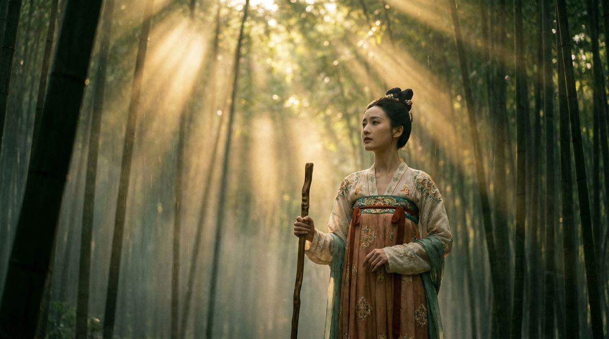 三级视频：古风微电影《竹林深处》